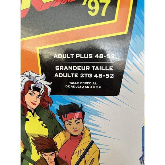 Adult Plus 48-52 Wolverine X-Men '97 Halloween Costume - Picture 5 of 6